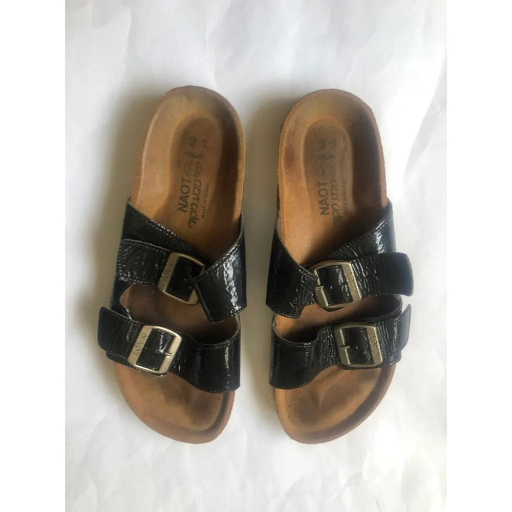 Naot Women’s slide sandals size 40 double strap